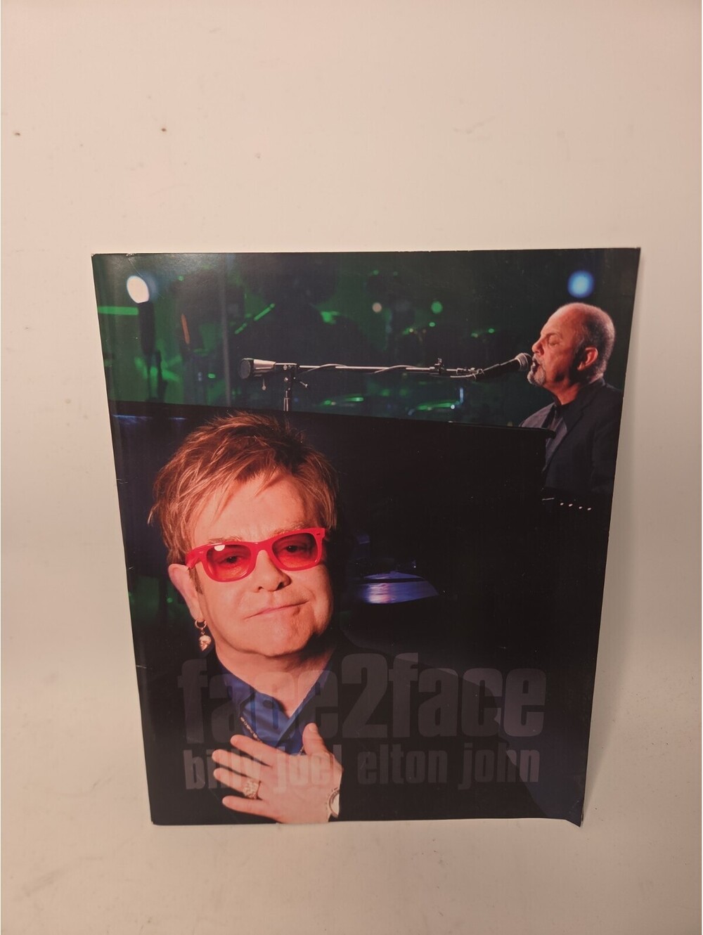 Elton John and Billy Joel Face 2 Face 2010 Tour Concert Program Book